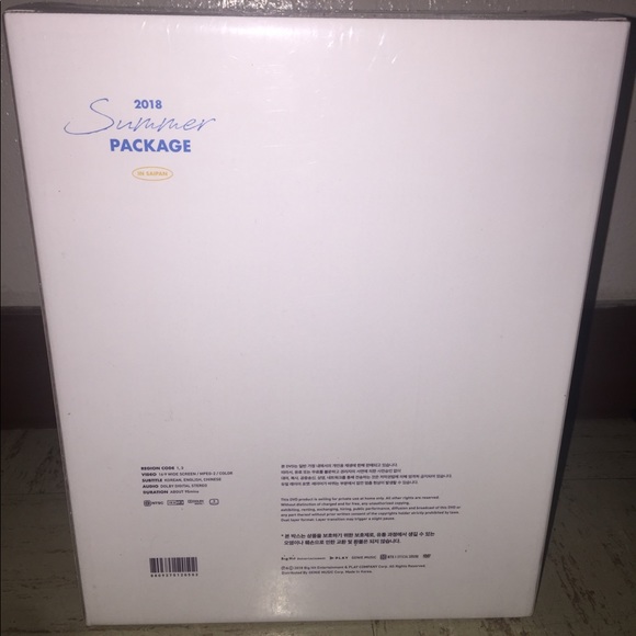 SEALED 2018 BTS SUMMER PACKAGE IN SAIPAN - Picture 3 of 4
